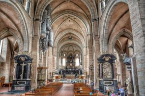 interior of Trier Dom