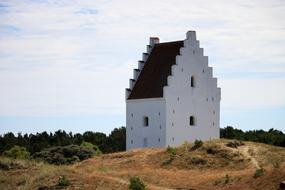 white church in Denmark
