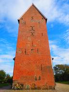 Steeple Church Brick red