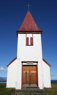 Iceland Church Christianity white