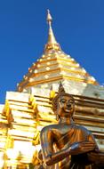 Temple Chiang Mai gold roof