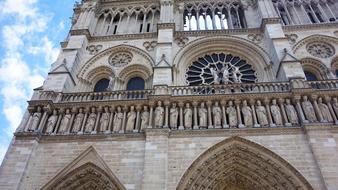 famous Notre Dame De Paris Church