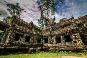 Temple Old Architecture and trees