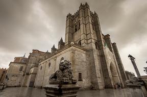 cathedral in Avila, Spain