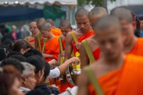 Luang Prabang Lao monks