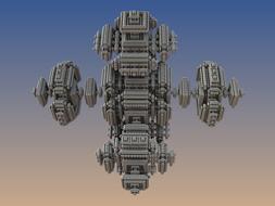 fractal menger temple geometric 3d