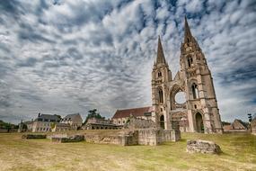 Abandoned Cathedral Church in France