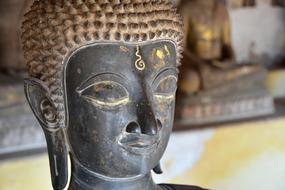 Laos Vientiane buddha statue