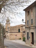 center in a village in mallorca