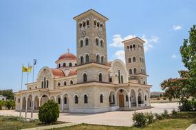 Orthodox church in Ayios Nikolaos in Cyprus