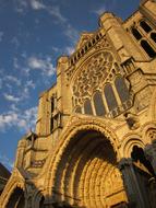 Chartres Cathedral North Facade, bottom view