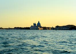 Venice Sea at sunset