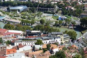 Georgia Tbilisi Capital town