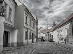 street in Bratislava, Slovakia