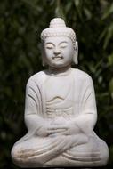 Buddha Figure Marble white