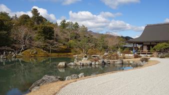 Japanese day of the dragon temple