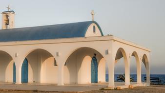 orthodox church in ayia thekla in cyprus