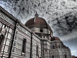 Church Dom Cathedral dark sky