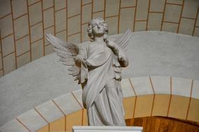 wonderful statue of an angel