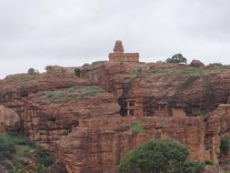 Sandstone Badami Rocks