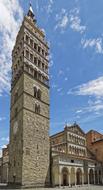 church tower in tuscany