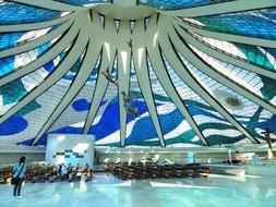 Brasilia Cathedral decoration
