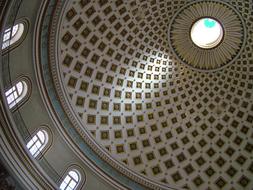 church dome in Malta