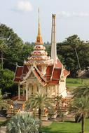 Thailand Temple red