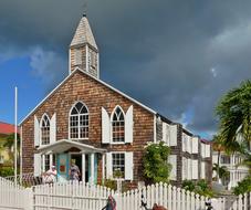 Caribbean St Maarten church