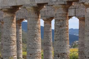 Greek Temple ruins, italy, Sicily