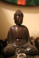 Religion Sculpture Buddha brown