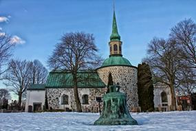 snow Sweden Landscape