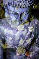 Buddha Leaf Religion statue