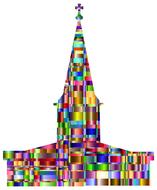 colorful prismatic chromatic church