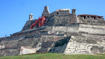 Caribbean Cartagena castle