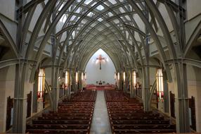 Catholic Church Architecture inside