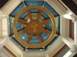 Mandala Buddhism Temple roof