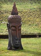 face Garden Decoration