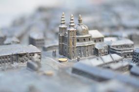 Ternopil Miniature Bronze church