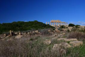 Temple Greek Ruins Places