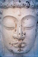 symbol in buddhism close up