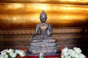 old Buddha Faith Meditation statue