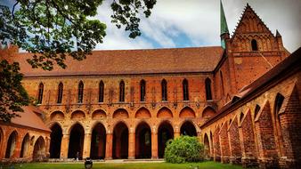 old brick cathedral