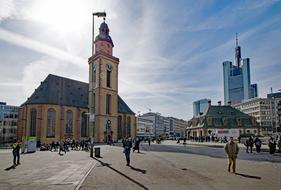 Frankfurt Hesse square in Germany