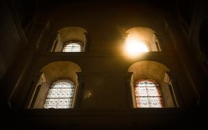 Church Windows Sunlight