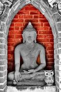 Burma Myanmar Temple statue