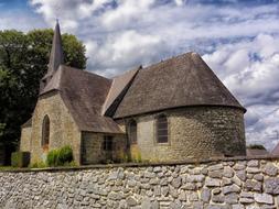 France Church Faith stone