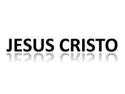 text illustration jesus cristo