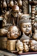 buddhas as a Statue Antique