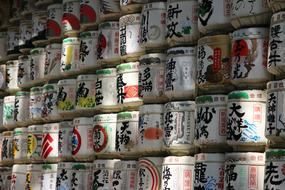 Japan Asia Sake decorations